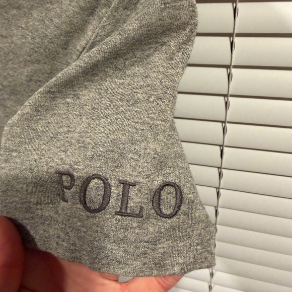 Ralph Lauren Gray Polo Graphic Tee - Picture 3 of 3